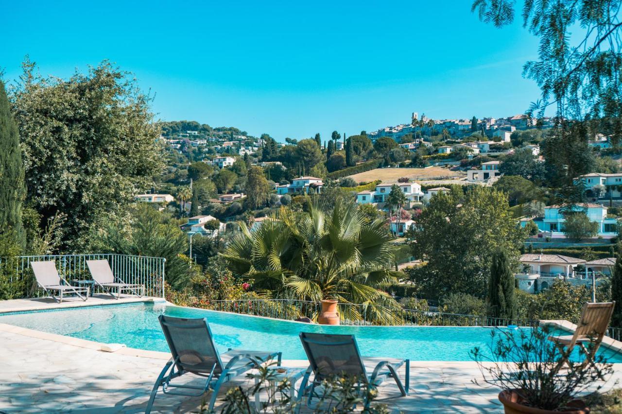Le Mas Des Amandiers Saint-Paul-de-Vence Luaran gambar